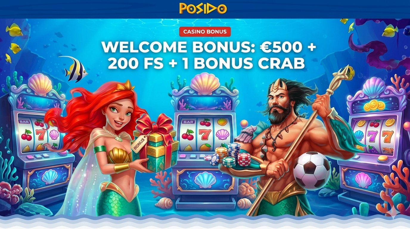 Posido Casino Spieleübersicht: Top-Slots, exklusive Live-Tische und spannende Game Shows